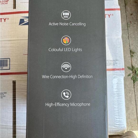 Black Gaming Headset - Picture 4 of 5